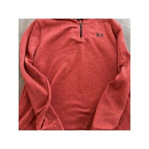 Under Armour 1/4 Zip Men’s XL Rust Orange